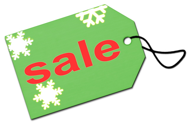 Christmas Sale Tag