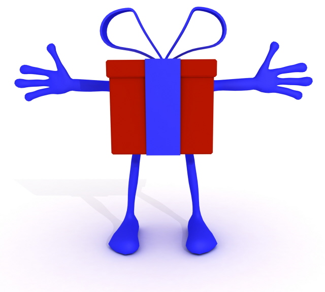 Walking Gift Box